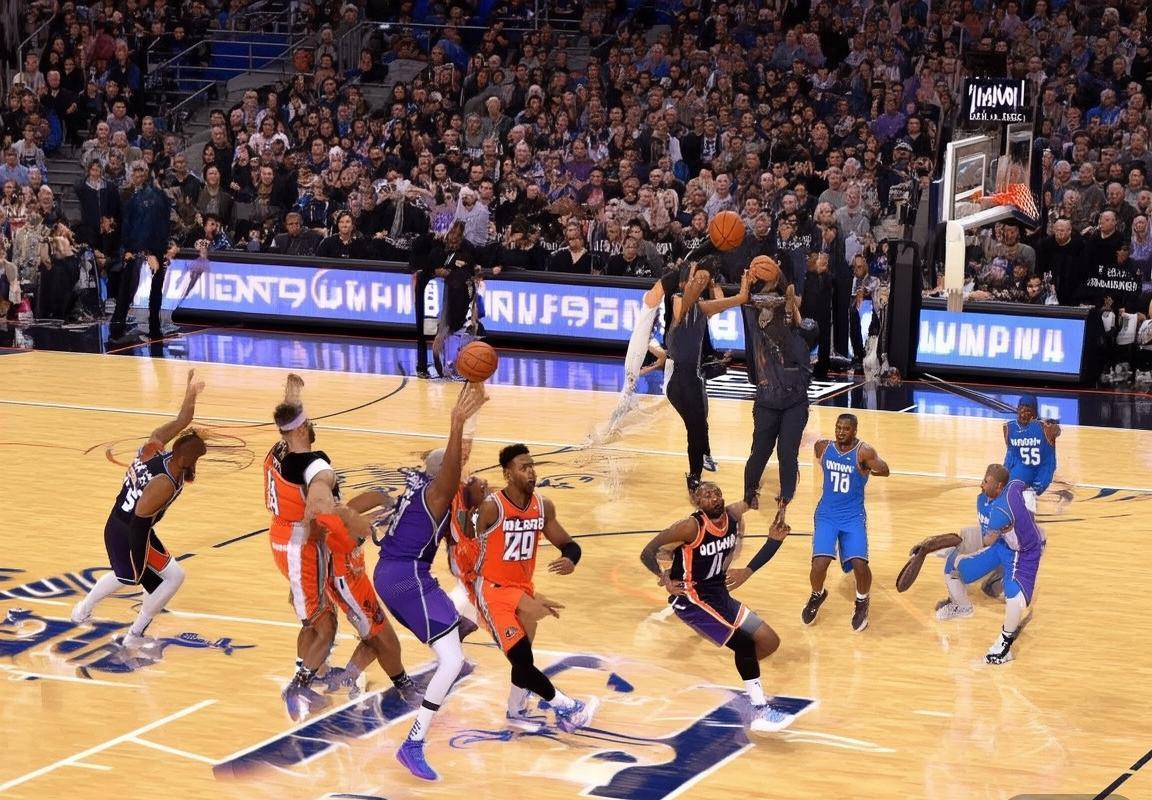 2018年NBA国王VS雷霆：激情碰撞巅峰对决回顾